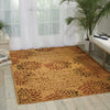 Nourison Radiant Impression LK01 Beige Area Rug Room Image Feature