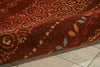 Nourison Radiant Impression LK02 Crimson Area Rug Detail Image