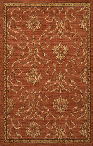 Nourison Radiant Impression LK08 Persimmon Area Rug