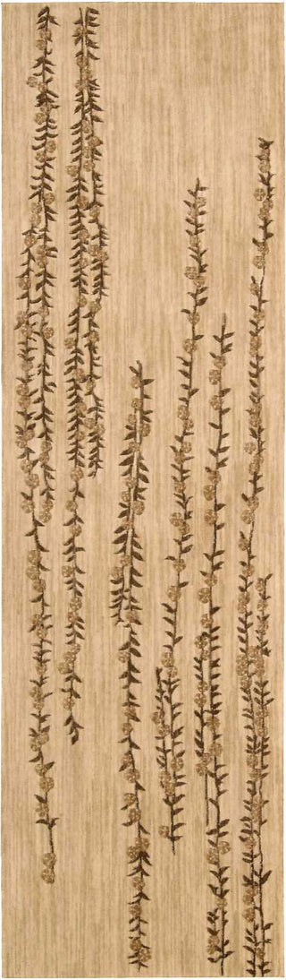 Nourison Radiant Impression LK04 Beige Area Rug Runner Image