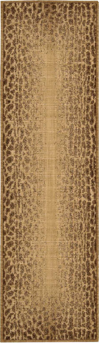 Nourison Radiant Impression LK06 Beige Area Rug Runner Image