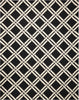 Nourison Linear LIN04 Black White Area Rug 7'6'' X 9'6''