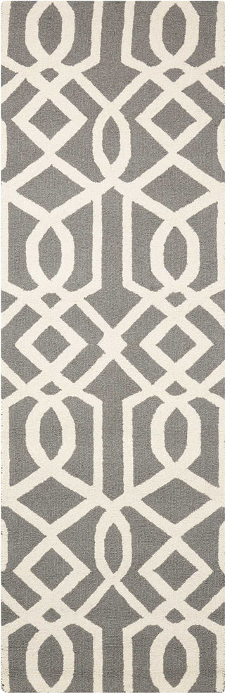 Nourison Linear LIN05 Grey Ivory Area Rug