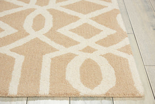 Nourison Linear LIN05 Sand Ivory Area Rug Detail Image