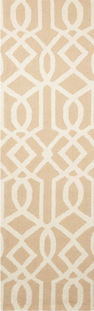 Nourison Linear LIN05 Sand Ivory Area Rug