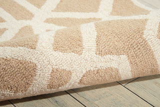 Nourison Linear LIN05 Sand Ivory Area Rug Detail Image