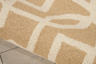 Nourison Linear LIN05 Sand Ivory Area Rug Detail Image