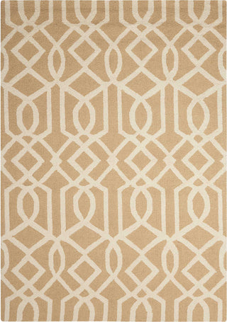 Nourison Linear LIN05 Sand Ivory Area Rug Main Image