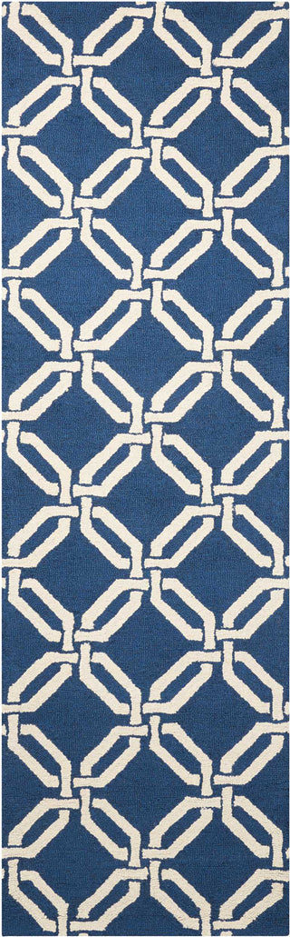 Nourison Linear LIN08 Navy Area Rug