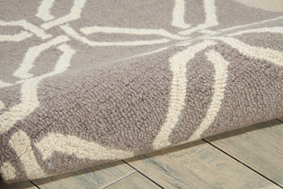 Nourison Linear LIN08 Silver Area Rug Detail Image