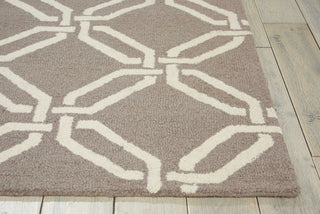 Nourison Linear LIN08 Silver Area Rug Detail Image