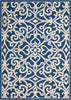 Nourison Linear LIN19 Navy/Ivory Area Rug Main Image
