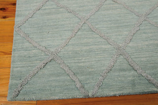 Nourison Lunette LNT01 Aqua Area Rug