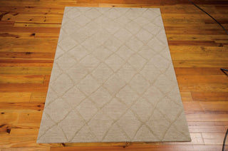 Nourison Lunette LNT01 Sand Area Rug Main Image Feature
