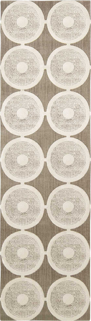 Nourison Luminance LUM02 Feather Area Rug Runner Image