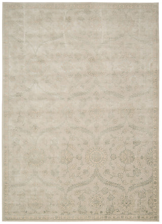 Nourison Luminance LUM04 Cream Mint Area Rug main image