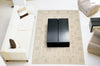 Nourison Luminance LUM06 Cream Area Rug 8' X 11' Living Space Shot Feature