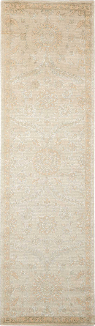 Nourison Luminance LUM04 Cream Mint Area Rug 