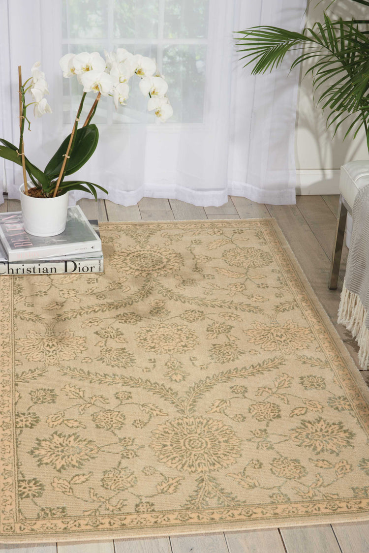 Nourison Luminance LUM04 Cream Mint Area Rug – Incredible Rugs and Decor