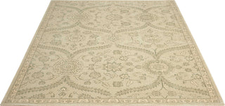 Nourison Luminance LUM04 Cream Mint Area Rug Main Image