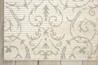 Nourison Luminance LUM05 Opal Area Rug Corner Image