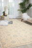 Nourison Luminance LUM06 Cream Area Rug Room Image Feature