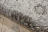 Nourison Luminance LUM06 Graphite Area Rug Detail Image