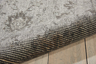 Nourison Luminance LUM06 Graphite Area Rug Detail Image