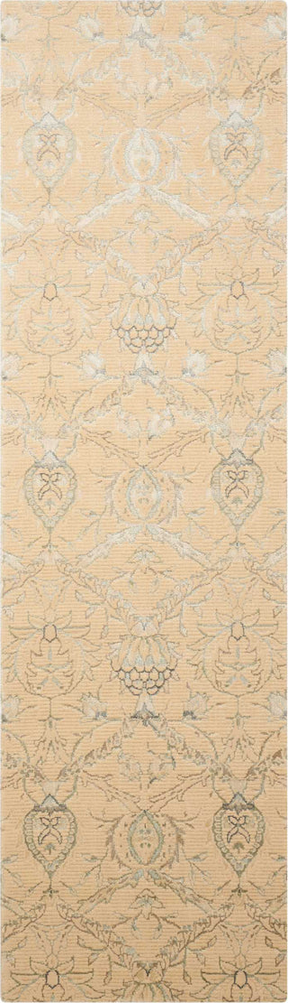 Nourison Luminance LUM07 Cream Area Rug 2'3'' X 8' Runner