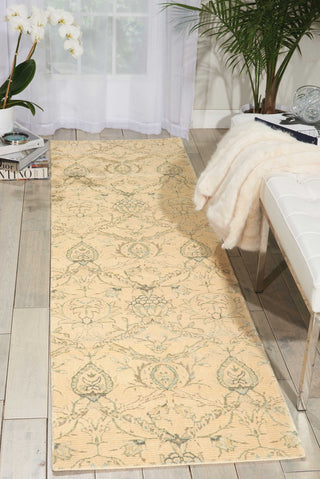 Nourison Luminance LUM07 Cream Area Rug Room Image