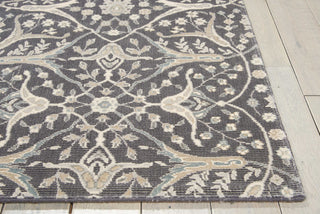 Nourison Luminance LUM08 Graphite Area Rug Detail Image