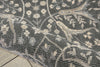 Nourison Luminance LUM08 Graphite Area Rug Detail Image