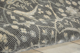 Nourison Luminance LUM08 Graphite Area Rug Detail Image