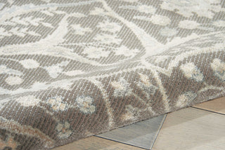 Nourison Luminance LUM08 Steel Area Rug Detail Image