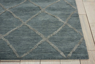 Nourison Lunette LNT01 Denim Area Rug Detail Image