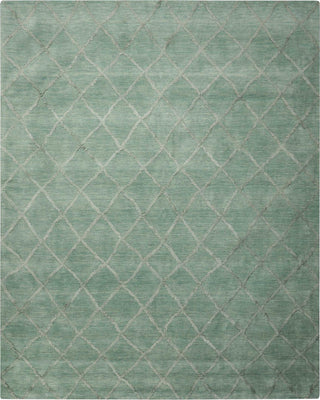 Nourison Lunette LNT01 Aqua Area Rug main image