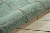 Nourison Lunette LNT01 Aqua Area Rug Detail Image