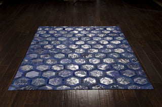 Nourison City Chic MA100 Cobalt Area Rug by Michael Amini Main Image Feature