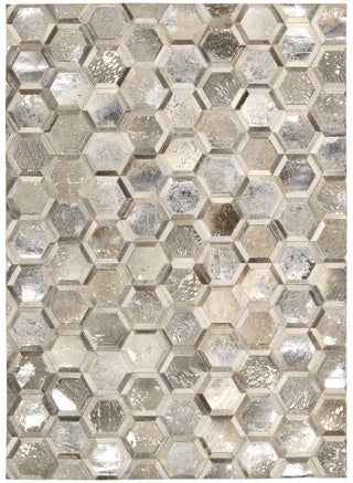 Nourison City Chic MA100 Silver Area Rug by Michael Amini main image