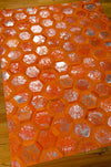 Nourison City Chic MA100 Tangerine Area Rug by Michael Amini 6' X 8' Floor Shot