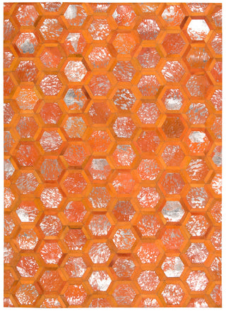 Nourison City Chic MA100 Tangerine Area Rug by Michael Amini main image