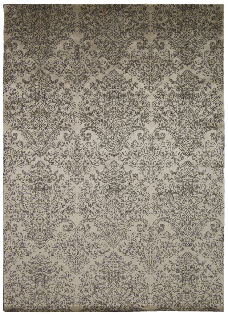 Nourison Platine MA202 Ecru Area Rug by Michael Amini main image