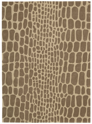 Nourison Zambiana MA403 Beige Area Rug by Michael Amini main image