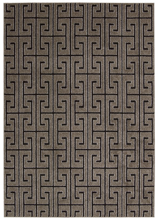 Nourison Glistening Nights MA507 Grey Area Rug by Michael Amini main image