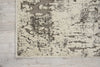 Nourison Ma60 Gleam MA602 Ivory/Grey Area Rug by Michael Amini Corner Image