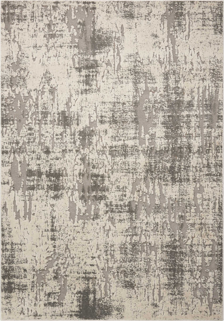 Nourison Ma60 Gleam MA602 Ivory/Grey Area Rug by Michael Amini main image