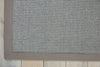 Nourison Brilliance MA700 Silver/Grey Area Rug by Michael Amini Corner Image