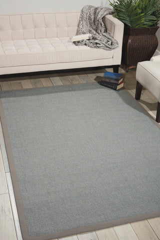 Nourison Brilliance MA700 Silver/Grey Area Rug by Michael Amini 5' X 8' Feature