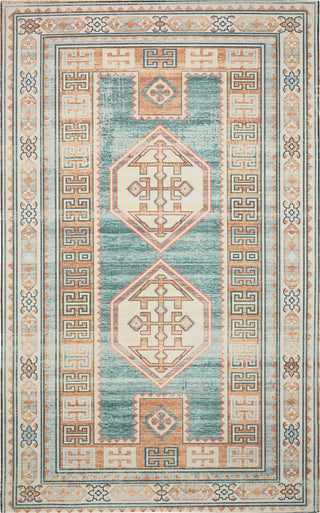 Nourison Madera MAD04 Teal Green Area Rug main image