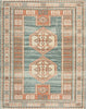 Nourison Madera MAD04 Teal Green Area Rug 7'10'' X 10'